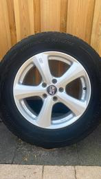 4x velg en band, Ophalen, Gebruikt, Banden en Velgen, 17 inch