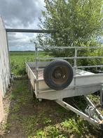 Hapert 1-assige middenasaanhangwagen, Ophalen, Gebruikt