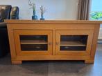 t.v kast, Ophalen, 100 tot 150 cm, Eikenhout, Zo goed als nieuw