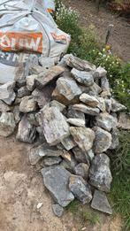 4,5 m2 Natuursteen / leisteen, Tuin en Terras, Grind, Keien en Split, Ophalen, Overige typen, Zo goed als nieuw, Grijs