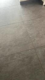 Vloertegels 60x60cm grijs (6,4m2), Tuin en Terras, Tegels en Klinkers, Ophalen, Zo goed als nieuw, 10 m² of meer, Beton