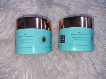 Rituals Karma Shimmer Body Creme Cream 2 stuks nieuw body beschikbaar voor biedingen