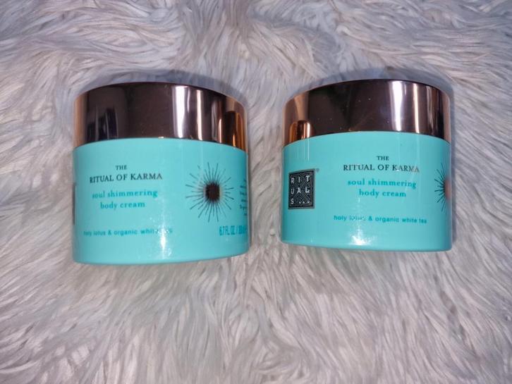 Rituals Karma Shimmer Body Creme Cream 2 stuks nieuw body, Sieraden, Tassen en Uiterlijk, Uiterlijk | Lichaamsverzorging, Nieuw
