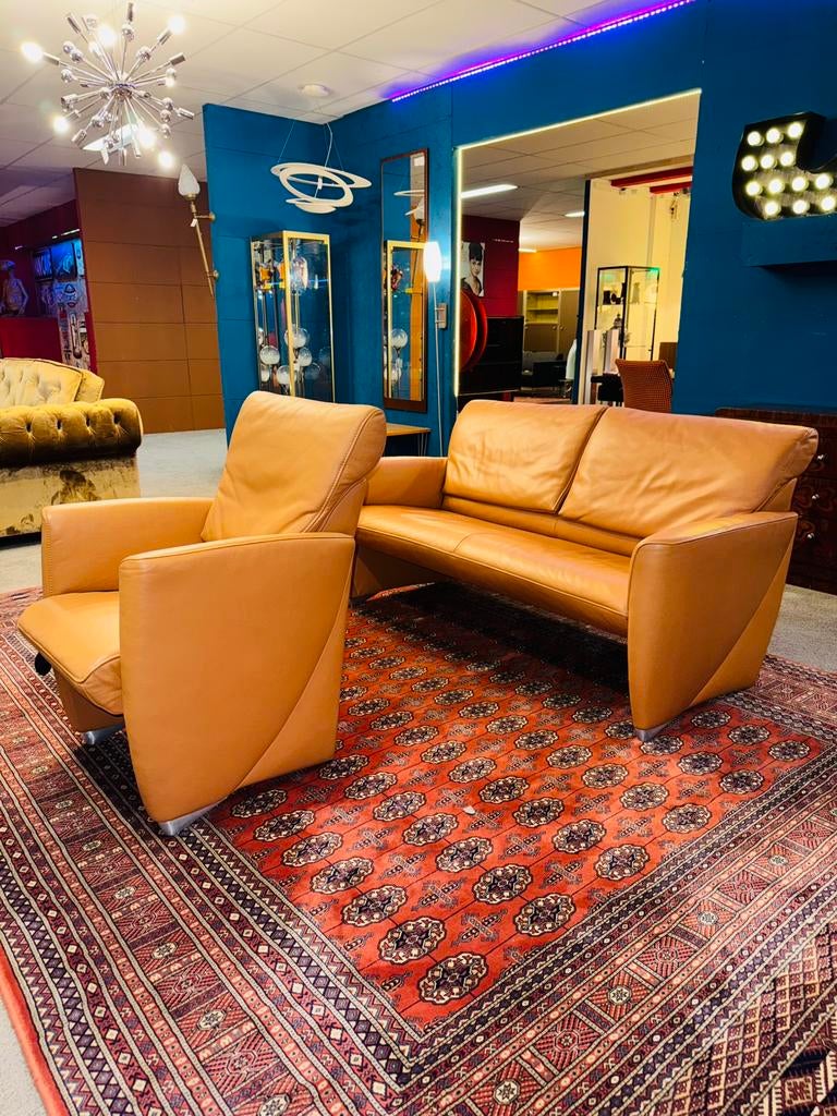 Jori Angel design bank + fauteuil set, Huis en Inrichting, Banken | Bankstellen, Ophalen of Verzenden, A, A, A