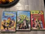 dvds shrek 1,2 en 3, Ophalen of Verzenden, Zo goed als nieuw, Muziek