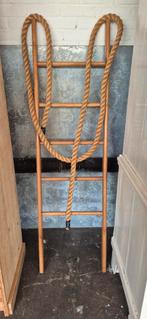Oude Houten Gymrek | Gymklimrek | Handdoekrek, 2033NJ, Zo goed als nieuw, Info@vintagefabriek.com, Ophalen