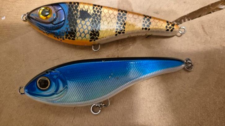 Kunstaas: 2x strikepro Busterjerk II, Watersport en Boten, Hengelsport | Roofvissen, Overige typen, Ophalen of Verzenden