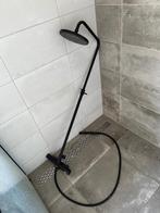 Zwarte douche set, Huis en Inrichting, Badkamer | Complete badkamers, Ophalen, Gebruikt