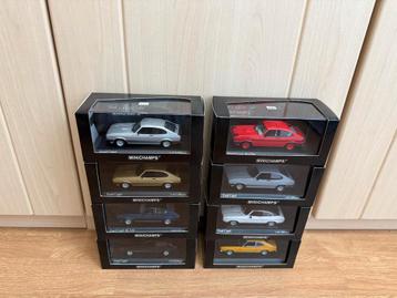 MINICHAMPS Ford Modellen 1:43 Mustang, Capri, Taunus etc. beschikbaar voor biedingen
