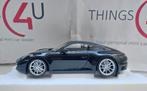 Minichamps 1:18 Porsche 911 (992) Carrera 4S Coupe zwart, Ophalen of Verzenden, Nieuw, Auto, MiniChamps