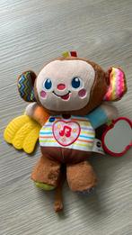 Vtech aapje met geluid kan aan de wagen hangen, Kinderen en Baby's, Ophalen of Verzenden, Zo goed als nieuw, 0 tot 6 maanden