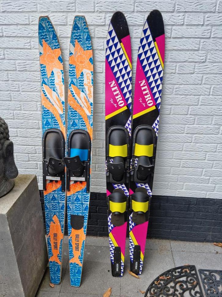 Waterski's - 2 Sets, Sport en Fitness, Skiën en Langlaufen, Gebruikt, Ski's, Skiën, Overige merken, Ophalen