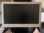 Akai LCD tv 23 inch met dvd speler incl ophangbeugel, Gebruikt, 50 Hz, LCD, 40 tot 60 cm