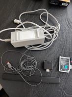 Wii stroomkabel, sensor bar & Motion Plus adapter, Ophalen, Zo goed als nieuw, Met 1 controller