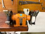 Hanning dubbele slijpmachine, Ophalen, Gebruikt, Minder dan 700 watt, Werkbankslijpmachine