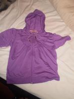 t-shirt met capuchon paars, Kleding | Dames, T-shirts, Maat 38/40 (M), Paars, Ophalen of Verzenden, Korte mouw