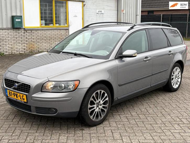 Volvo V50 2.5 T5 220 PK 6 BAK Bj 2004 Kinetic Ecc Airco Crui, Auto's, Volvo, Bedrijf, Te koop, V50, ABS, Airbags, Airconditioning