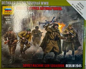 Coelianmodels, Zvezda, 6269, Russen Berlijn 45, 1/72, € 6,99 beschikbaar voor biedingen