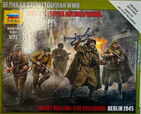 Coelianmodels, Zvezda, 6269, Russen Berlijn 45, 1/72, € 6,99, Hobby en Vrije tijd, Modelbouw | Figuren en Diorama's, Nieuw, Figuur of Figuren