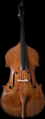 Oude contrabas, Muziek en Instrumenten, Strijkinstrumenten | Contrabassen, Ophalen of Verzenden