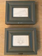 Riviera Maison grijze fotolijstjes, Minder dan 50 cm, Nieuw, Ophalen of Verzenden, Minder dan 50 cm