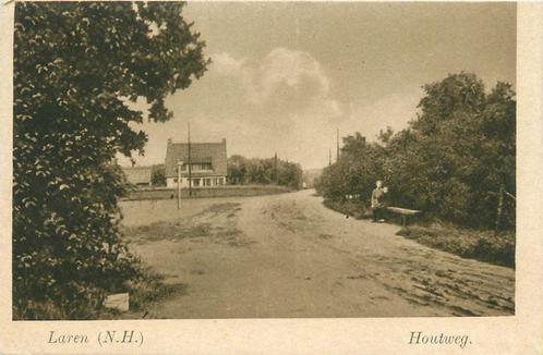 (701-103-033) Laren NH Houtweg, Verzamelen, Ansichtkaarten | Nederland, Noord-Holland, Verzenden