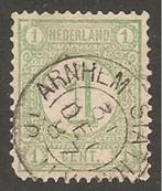 Nederland nvph nr 31 met kleinrond stempel Arnhem station, T/m 1940, Verzenden, Gestempeld