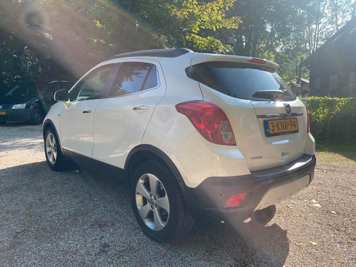 Opel Mokka 1.6 Cosmo Wit Half-Leder FULL OPTIONS, Auto's, Opel, Particulier, Mokka, ABS, Achteruitrijcamera, Airbags, Airconditioning