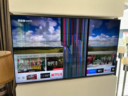 Samsung QE55Q80R defect, Audio, Tv en Foto, Televisies, Niet werkend, QLED, 100 cm of meer, Full HD (1080p), Samsung, 100 Hz, Smart TV
