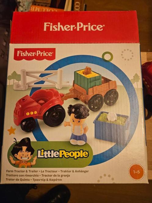 Fisher Price Little People Tractor en aanhanger, Kinderen en Baby's, Speelgoed | Fisher-Price, Zo goed als nieuw, Auto of Voertuig