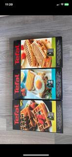 Tefal wafel tosti en grilplaten, Ophalen of Verzenden, Zo goed als nieuw