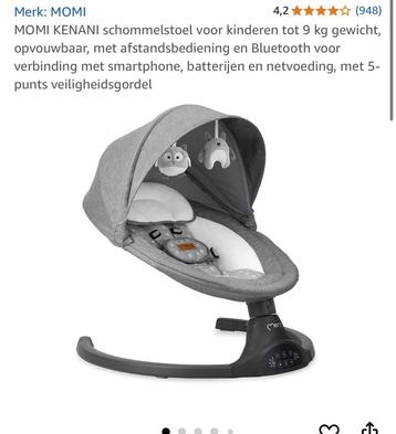 MOMI KENANI schommelstoel- 15€ beschikbaar voor biedingen