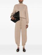 By Marlene Birger super fijn 2-delig pak wol/zijde M, Ophalen of Verzenden, Zo goed als nieuw, Maat 38/40 (M), Beige