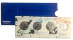 4 Rabobank penningen 1998 - 100 jarig bestaan - 3 vorstinnen, Verzenden, Overige materialen, Nederland