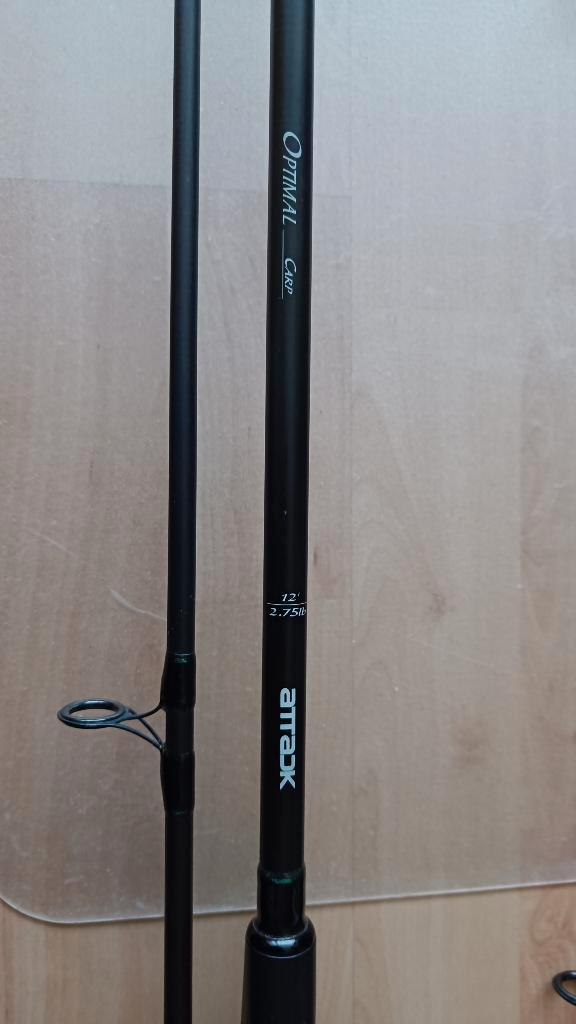 3 hengels+1, Watersport en Boten, Hengelsport | Algemeen, Zo goed als nieuw, Werphengel, Ophalen