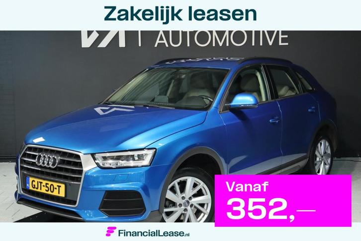 Audi Q3 2.0 TFSI quattro Design Pro Line Plus / LEDER / CRUI, Auto's, Audi, Bedrijf, Lease, Financial lease, Q3, ABS, Airbags