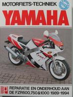 Yamaha FZR600, 750 & 1000 1987-1994 werkplaatsboek *NL, Ophalen of Verzenden, Yamaha