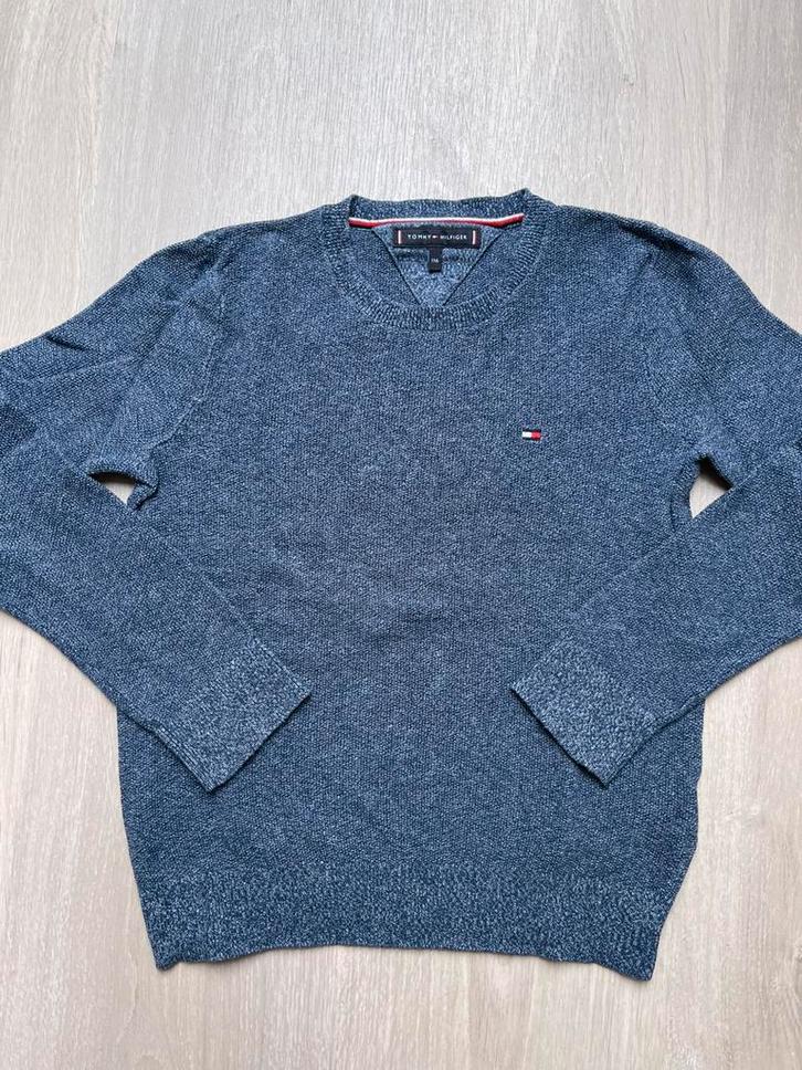 Tommy Hilfiger gebreide trui 116 ❤️❤️❤️ZGAN, Kinderen en Baby's, Kinderkleding | Maat 116, Zo goed als nieuw, Jongen, Trui of Vest
