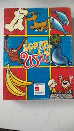 Spaarbank Spaar en Win vintage bordspel spell, Ophalen of Verzenden, Gebruikt