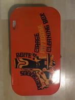 Vintage Brabantia schoenpoetsdoos met borstels retro, Ophalen, Huis en Inrichting