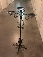 Kaarsenstandaard, Huis en Inrichting, Woonaccessoires | Kandelaars en Kaarsen, Ophalen, 50 tot 75 cm, Zwart, Zo goed als nieuw