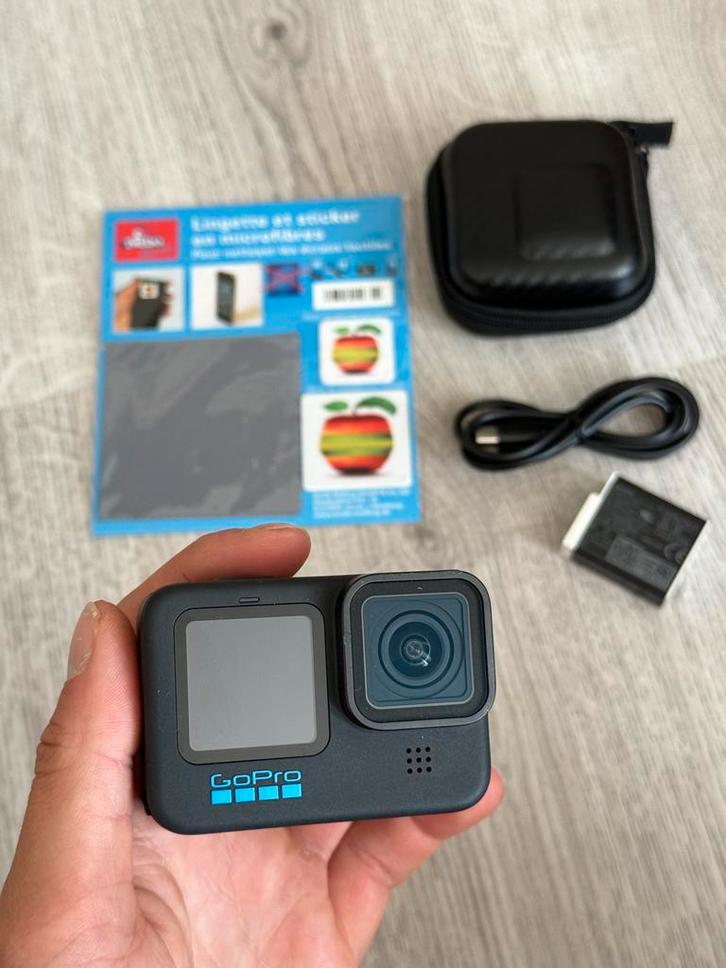 GoPro Hero 11 Black + batterij + case - Veel extra's!, Audio, Tv en Foto, Actiecamera's, Zo goed als nieuw, GoPro, Ophalen of Verzenden