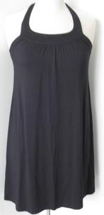 Jurk/Halterjurk Strandjurk / Zomerjurk zwart tricot maat S, Zwart, Nieuw, Ophalen of Verzenden, Maat 36 (S)