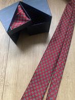 Tommy Hilfiger Stropdas en pochette set, Tommy Hilfiger, Ophalen of Verzenden, Zo goed als nieuw, Met patroon