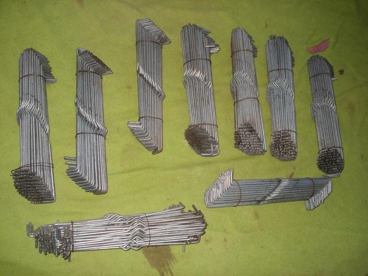 Dikke  spouwankers 9 Bossen a 100 Stuks   / 30 cm, Doe-het-zelf en Verbouw, IJzerwaren en Bevestigingsmiddelen, Nieuw, Overige typen