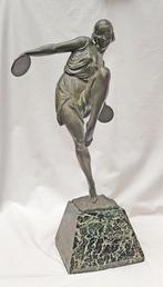 Art Deco Beeld - Le Verrier - Fayral (Le Faguays) - H. 51cm, Antiek en Kunst, Ophalen of Verzenden