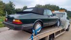 Saab 900 2.1 I 16 Cabrio U9 1991 Groen, Origineel Nederlands, Te koop, Groen, Benzine