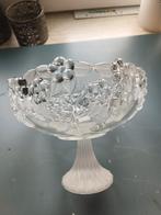 Kristallen bonbonschaal op voet, Ophalen