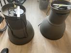 2 Ikea Hanglampen, type Hektar, Huis en Inrichting, Lampen | Hanglampen, Ophalen, Zo goed als nieuw, Industrieel, Minder dan 50 cm