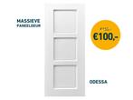 Binnendeur - Massieve paneeldeur | OUTLETPRIJZEN - OP=OP!, Ophalen of Verzenden, Nieuw, Hout, Binnendeur